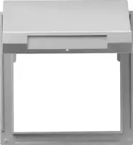 GIRA 065465 vaikų apsauginis kištukas elektros lizdams, aliuminis, 5 vnt.