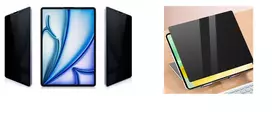 MRDISC magnetinis privatumo ekrano apsauginis filtras Apple iPad Pro 11 colių (M4, 2024) - matinis, nuo atspindžių, mėlynos šviesos filtras, nuimamas MG-SPAIPADPROM4AP