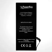 PowerRay baterija PR-616-0809 iPhone 6, 1810 mAh, didmeninė pakuotė