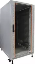 IT-BUDGET 19 inch tinklo spintelė SRK - 22U - 600x800 mm - stiklinės/vientisos durys - surenkama - šviesiai pilka 90ITB19SRK2268GGN