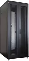 IT-BUDGET 19 inch serverinė spinta SRK - 42U - 800x1000 mm - perforuotos dvigubos priekinės ir galinės durelės - kabelių kanalai - surinkta - juoda 99ITB19SRK42810DTSNM