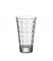 Esmeyer Leonardo OPTIC stiklių rinkinys, 300 ml, vidinis reljefinis dekoras, kūginės formos, 130 mm aukščio, 6 vnt. 410-749