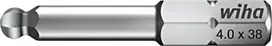 Wiha 7017 Z magnetinis antgalių laikiklis, 1/4 colio hex, 38 mm, DIN 3126/ISO 1173, plienas 70170040