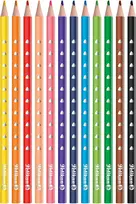 Pelikan 700634 spalvotų pieštukų rinkinys, 12 spalvų, šešiakampis medinis korpusas, 3,3 mm atsparus lūžimui švinas