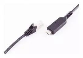 SHIVERPEAKS USB-C į RJ45 Gigabit Ethernet adapterio kabelis 1m juodas BS13-51025