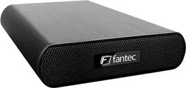 Fantec DB-AluAir U2e 3,5 inch SATA kietojo disko dėklas, USB 2.0 ir eSATA, juodas 1594