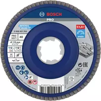 Bosch X-LOCK X571 Best for Metal 115 mm G 60 kampinis šlifavimo diskas metalui 2608621763