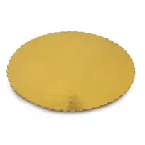 GUARDINI Easy Bake popierinės tortų formelės auksinės 32 cm, 2 vnt.