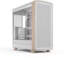Fractal Design Case | Summit | ATX | Chalk White TG Clear Tint