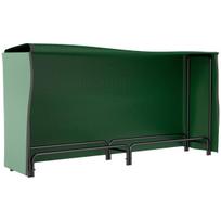 Malkų stovas Outsunny 200x36x99cm., juodos spalvos