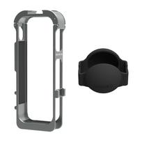 Sunnylife metalinis magnetinis rėmelis su silikoniniu objektyvo dangteliu Insta360 X5 X5-BK012