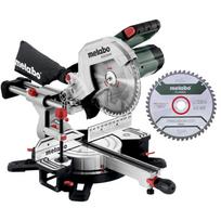 Skersavimo ir suleidimo pjūklas Metabo KGS 254 M su traukimo funkcija ir disku