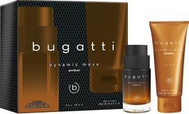 Dovanų komplektas vyrams Bugatti Dynamic Move Amber, 2 vnt.