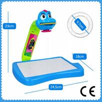 Rinkinys 2in1: Projektorius piešimui ir edukacinis spirografas