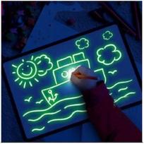 Magická kresliaca tabuľa s Led perom pre deti
