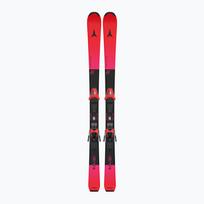 Vaikiškos kalnų slidės Atomic Redster J2 JTM + apkaustai C5 GW red tension/black