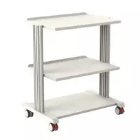 SMART CART profesionalus vežimėlis įrangai, 2 lentynų