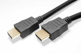 Goobay 61637, 0,5 m, HDMI A tipo (standartinis), HDMI A tipo (standartinis), 48Gbit/s, garso grąžinimo kanalas (ARC), juodas