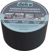 Deka Sandarinimo juosta stogo dangai Alubutyl 10 cm × 10 m Ruda