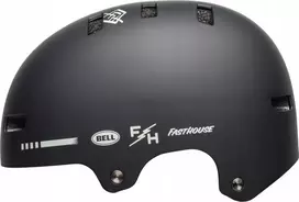 Bell Kask bmx LOCAL matte juodas baltas fasthouse dydis M (55–59 cm)