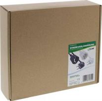 InLine ® Maitinimo prailginimo kabelis kampuotas F tipo juodas 15m