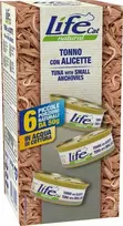 Life Pet Care Life Cat Pašaras Katėms Tunas ir ančiuviai 6x50g