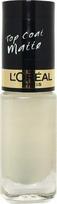 L’Oreal Paris L'Oreal Paris, Color Riche Les Top Coats, nagų lakas, 915, matinis, 5 ml, moterims
