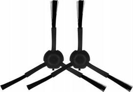 JETtools 2x Šepetys Šoninis Valymo Šepetėlis Xiaomi Mi Robot Mop 1c Stytj01zhm / Juoda