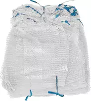JetWorld Tinklinis maišas su virvele 50x80cm 30kg /Baltas (100/2000/6000)