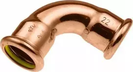KAN-therm Alkūnė 90° Copper Gas - 22 (S)KAN-THERM