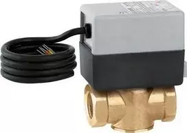 Caleffi Dviejų krypčių zoninis vožtuvas su pavara. Su pagalbiniu mikrojungikliu 1 6