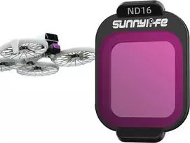 SunnyLife Filtras Pilnas Pilkas ND16 NDx16 dronui Dron DJI FLIP Filtro dėklas SunnyLife / FI962-16