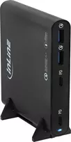 Manhattan InLine® GaN 2x USB-A 2x USB-C 120W įkroviklis
