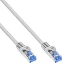 InLine sujungimo laidas Cat.6A, S/FTP, TPE (LSZH), CCA, baltas, 5 m (72605W)