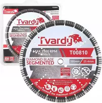 Tvardy Deimantinis segmentinis diskas 350x12x25.4/20mm su žiedu (10)