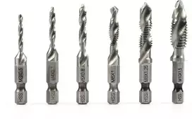 Geko Sriegimo grąžtų rinkinys HSS M3-M10 6 vnt. (100)