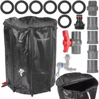 Geko Sulankstomas PVC lietaus vandens rezervuaras 500L (4)