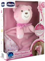 Chicco Pliušinis meškiukas su antklodėle 47x40 MAXI DOUDOU rožinis Chicco