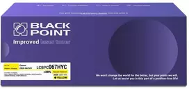 Black Point Toneris Juodas Point [LCBPC067HYC] Toneris BP (Canon CRG-067HY) su lustu