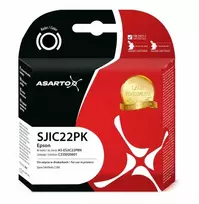 Asarto rašalas Asarto rašalas Epson SJIC22PK | C33S020601 | 34ml | juodas