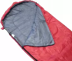 Aptel Turistinis Kempingo Miegmaišys Lengvas Mumija Tvirtas Raudonas KUBISPORT 210 cm
