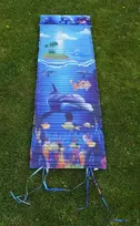 Urban Outdoor Paplūdimio gultas su porolonu ir galvos atrama su atspaudu KUBISPORT 184 x 55 x 1,5 cm