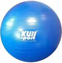 Wozinsky Gimnastikos Reabilitacinė Pripučiama Kamuolys Pratimams Mėlyna KUBISPORT 85 cm