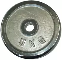 Spartan Svarmuo Diskinis Chromuotas Griffams Pratimų KUBISPORT 5kg 25 mm