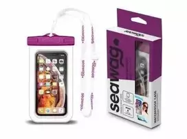 „Zwilling Seawag Element Proof Case“ – vandeniui atsparus telefono dėklas (balta/violetinė)