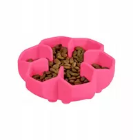 Collar WAU DOG lėkštė silikoninė lėtinanti 450ml rožinė