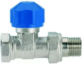 Danfoss Termostatinis vožtuvas tiesus DN20 su išankstiniu nustatymu