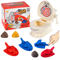 Lean Toys Interaktyvus žaidimas vaikams - tualeto katapulta
