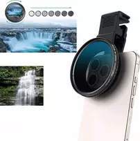 Apexel Objektyvas Lęšis Filtras PILKAS Reguliuojamas tipas FADER ND2-400 67mm Telefonui / APL-67VND2-400