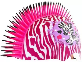 C-PREME Vaikiškas šalmas juniors RASKULLZ Zebra Mohawk dydis S (50-54 cm) [CPMR-7120058]